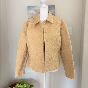 Vintage Quilted Jacket Sz Large
